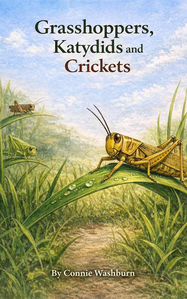 Grasshoppers, Katydids and Crickets: A few of those little hoppers, clickers and singers...