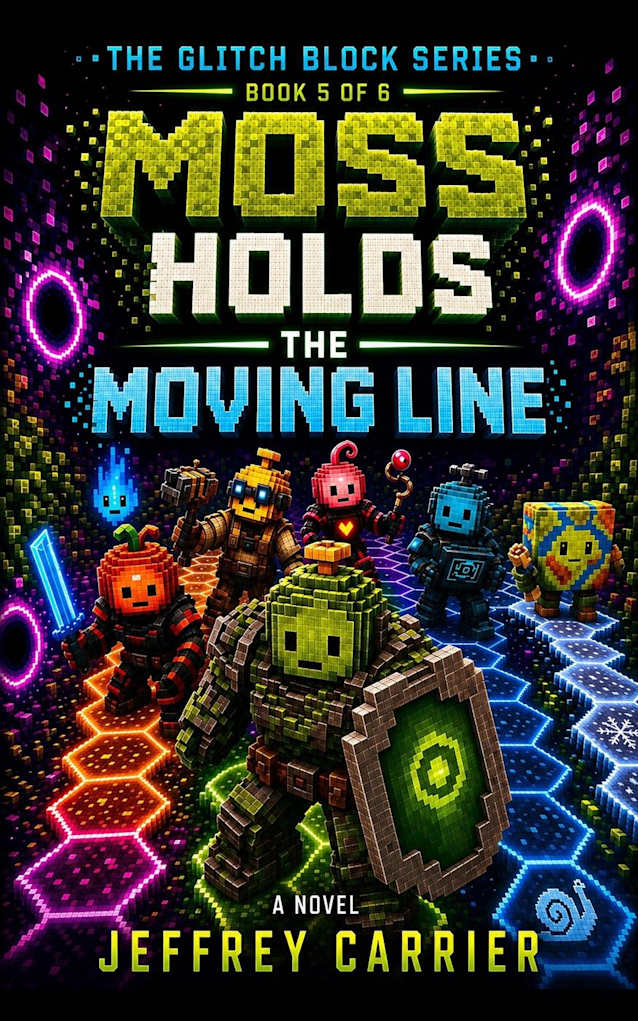 The Moving Line (Captain Cubemelon & Friends: The Glitch Blocks, #5)
