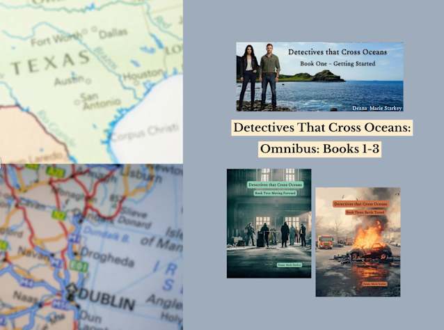 Detectives That Cross Oceans: Omnibus Edition: Books 1–3 (Detective that Cross Oceans)