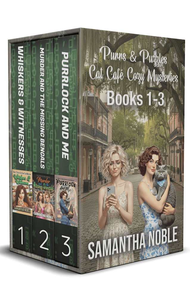 Purrs And Puzzles Cat Café Cozy Mysteries: Books 1-3