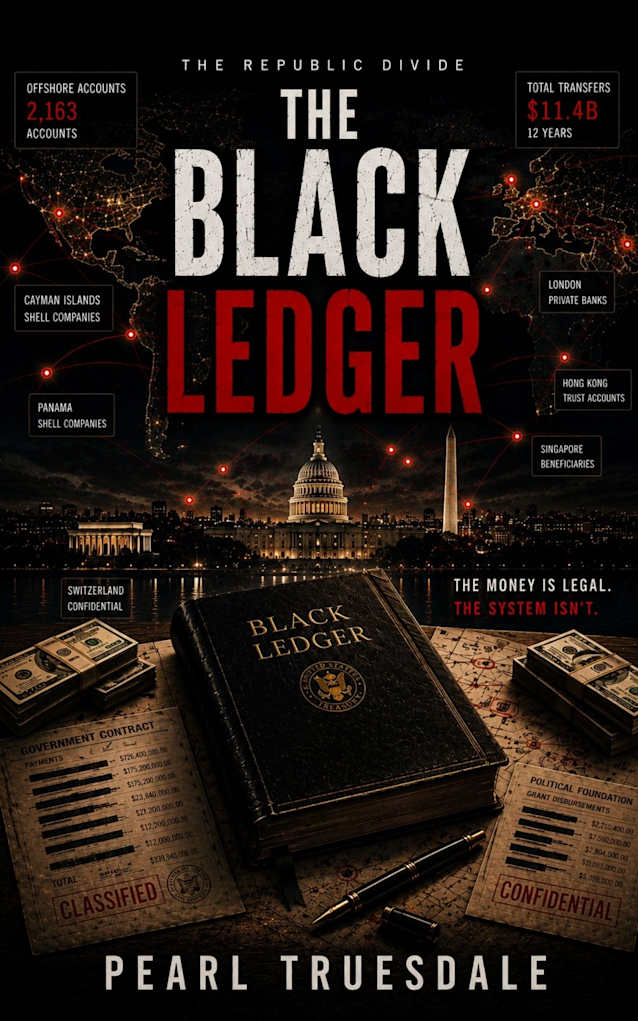 THE BLACK LEDGER: A Political Conspiracy Thriller, The Money Was Hidden. The Power Was Protected. (The Republic Divide)