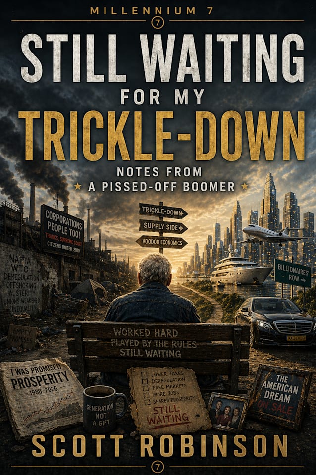 Still Waiting for My Trickle-Down!: Notes from a Pissed-Off Boomer