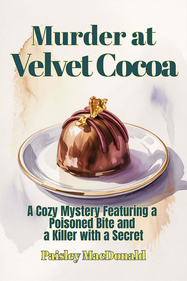 Murder at Velvet Cocoa: A Cozy Mystery Featuring a Poisoned Bite and a Killer with a Secret