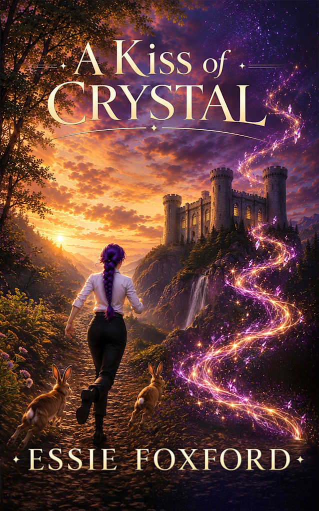 A Kiss of Crystal: A humorous romantic fantasy adventure (Genius Consultants Book 2)