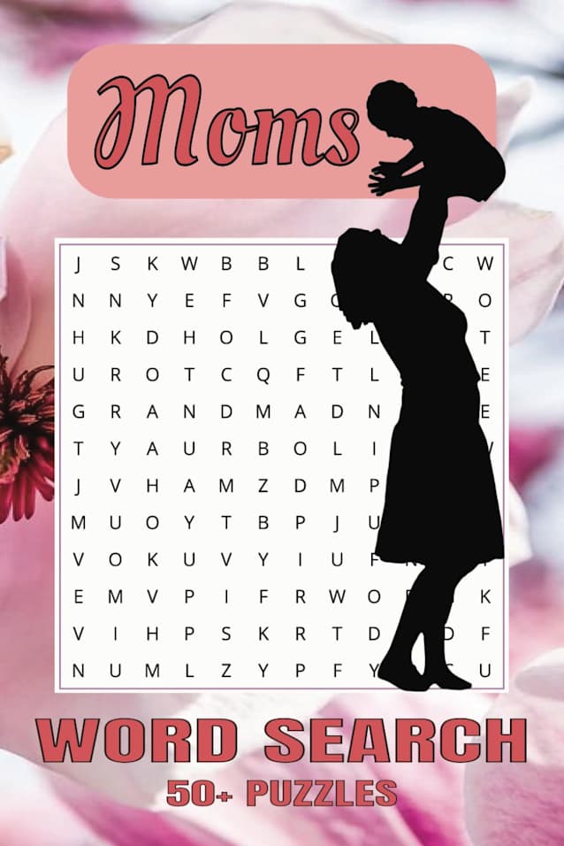 Moms, Word Search Puzzle Book