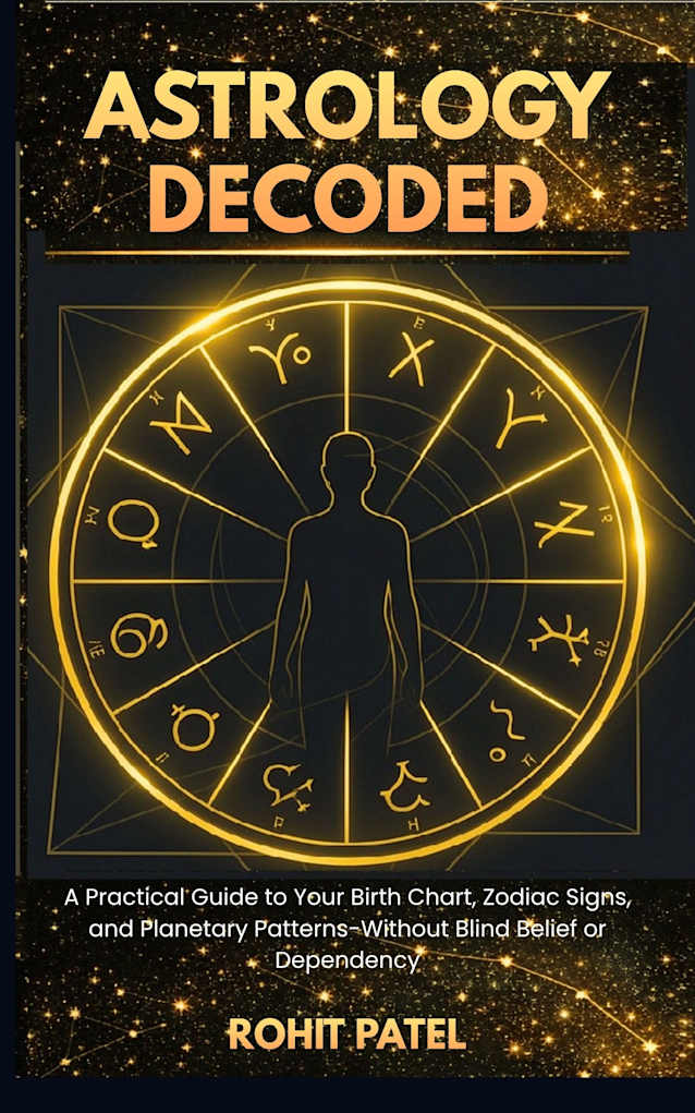 Astrology Decoded : A Practical Guide to Your Birth Chart, Zodiac Signs, and Planetary Patterns-Without Blind Belief or Dependency (Astrology & Beliefs Book 1)
