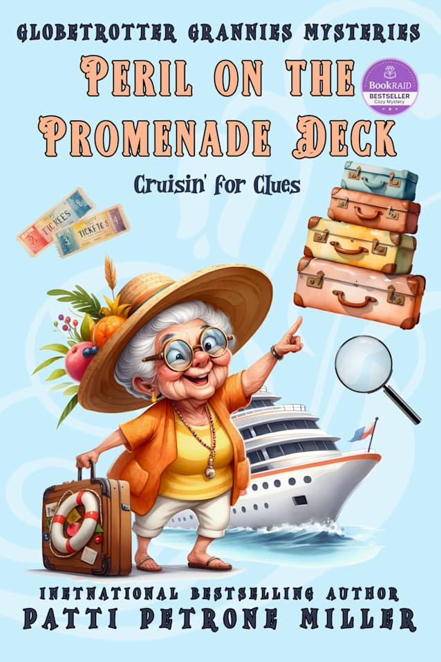 PERIL ON THE PROMENADE: Three Retirees, One Cruise, Deadly Secrets (GLOBTROTTING GRANNIES SERIES)