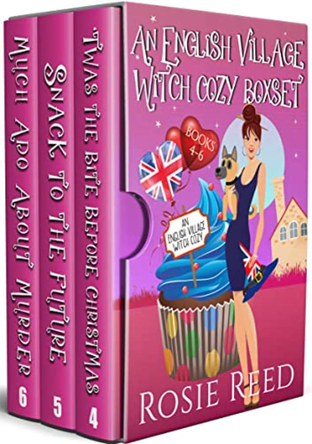 English Village Witch Cozy Series Box Set Books 4 - 6: A Fun Paranormal Cozy with a Dash of Romance