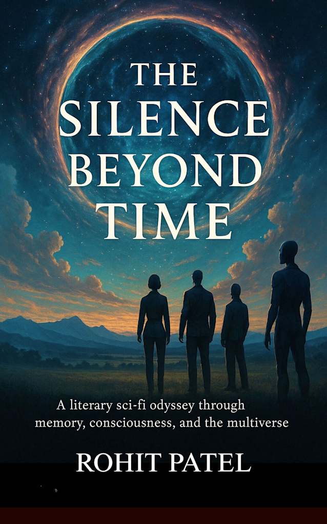 The Silence Beyond Time - : A literary Sci-Fi Odyssey Through Memory, Consciousness, and Multiverse.