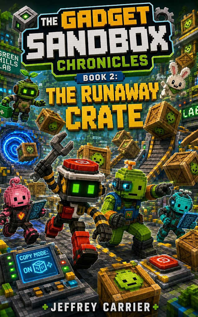 The Runaway Crate (The Gadget Sandbox Chronicles, #2)