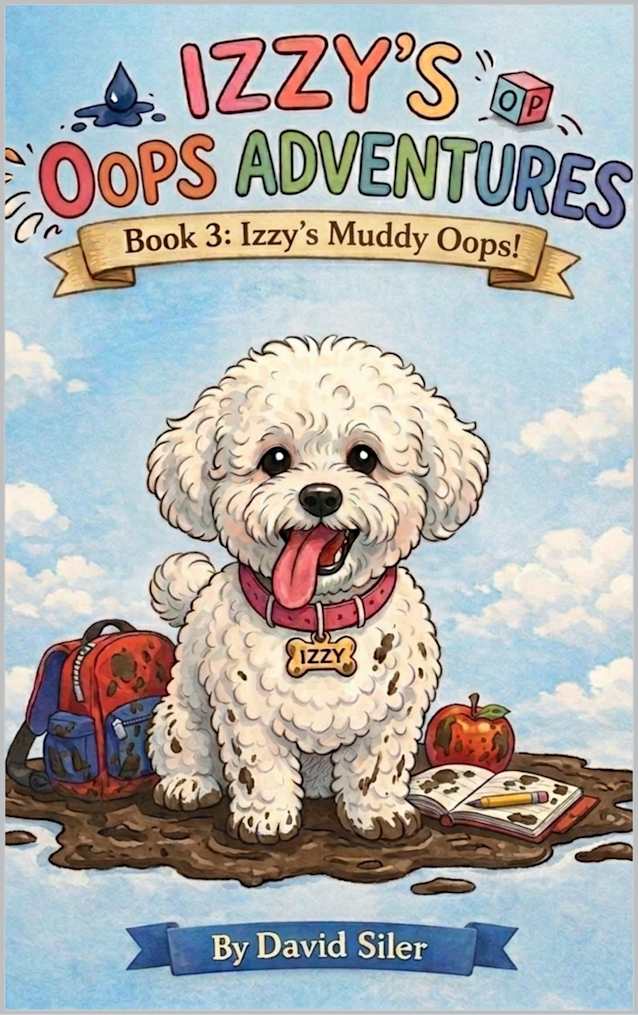 Izzy’s Muddy Oops (Izzy the Bichon’s Big Oops! Book 3)