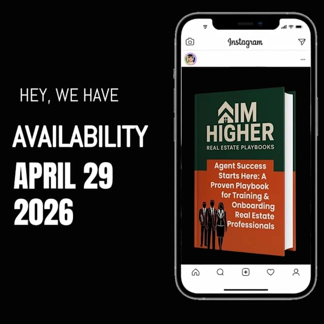 Agent Success Starts Here: A Proven Playbook for Training & Onboarding Real Estate Professionals