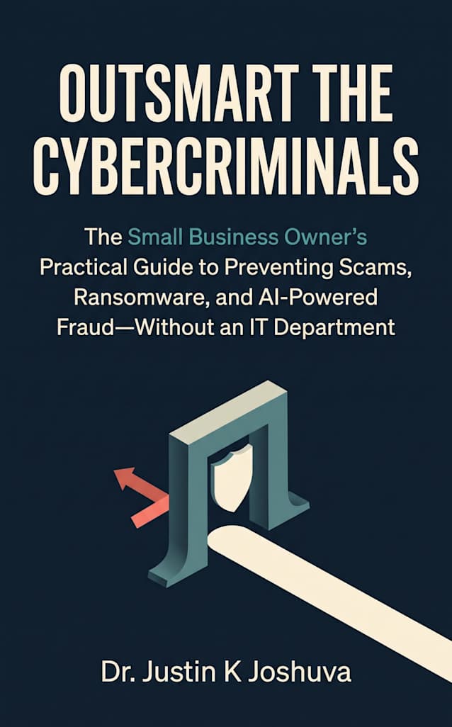 Outsmart the Cybercriminals: The Small Business Owner’s Practical Guide to Preventing Scams, Ransomware, and AI-Powered Fraud—Without an IT Department.