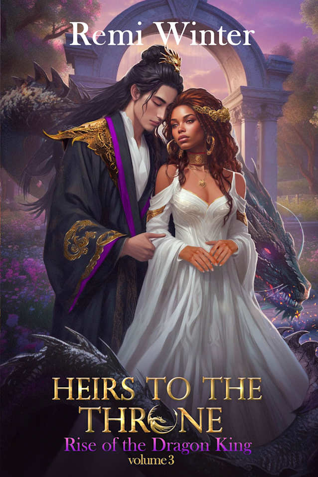 Rise of the Dragon King: A Forbidden Love Romantasy (Heirs to the Throne Book 3)