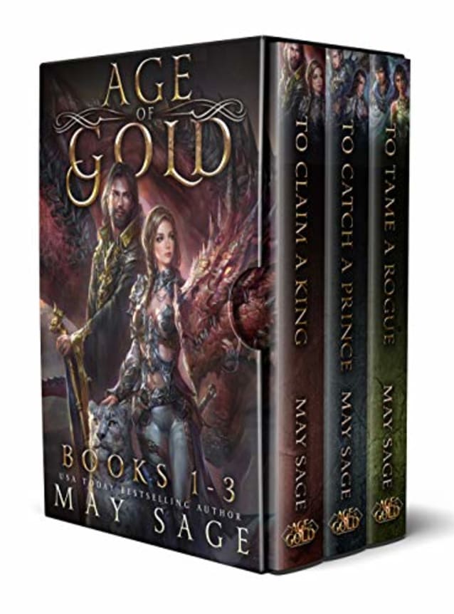 Age of Gold Book One to Three: To Claim a King, To Catch a Prince, To Tame a Rogue