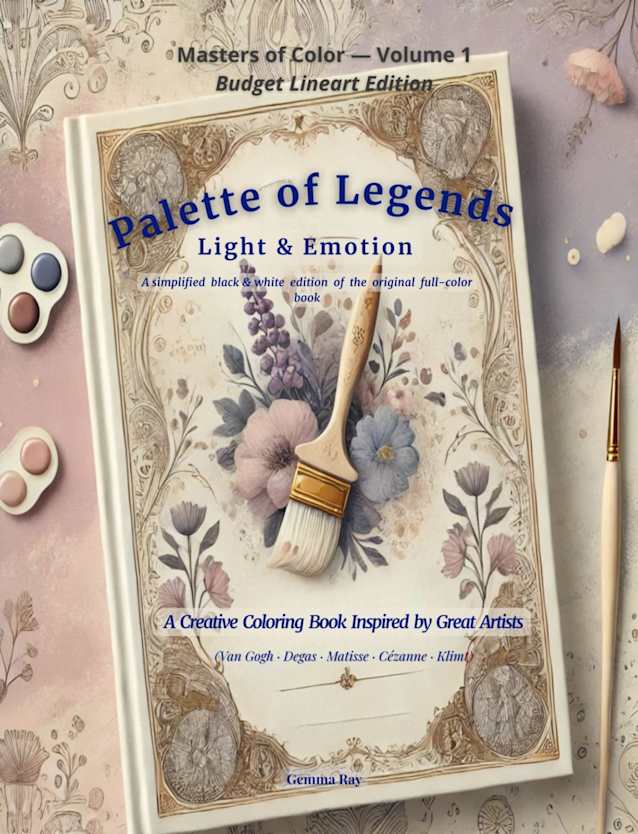 Masters of Color: Volume 1 – Light & Emotion: Black & White Edition: 