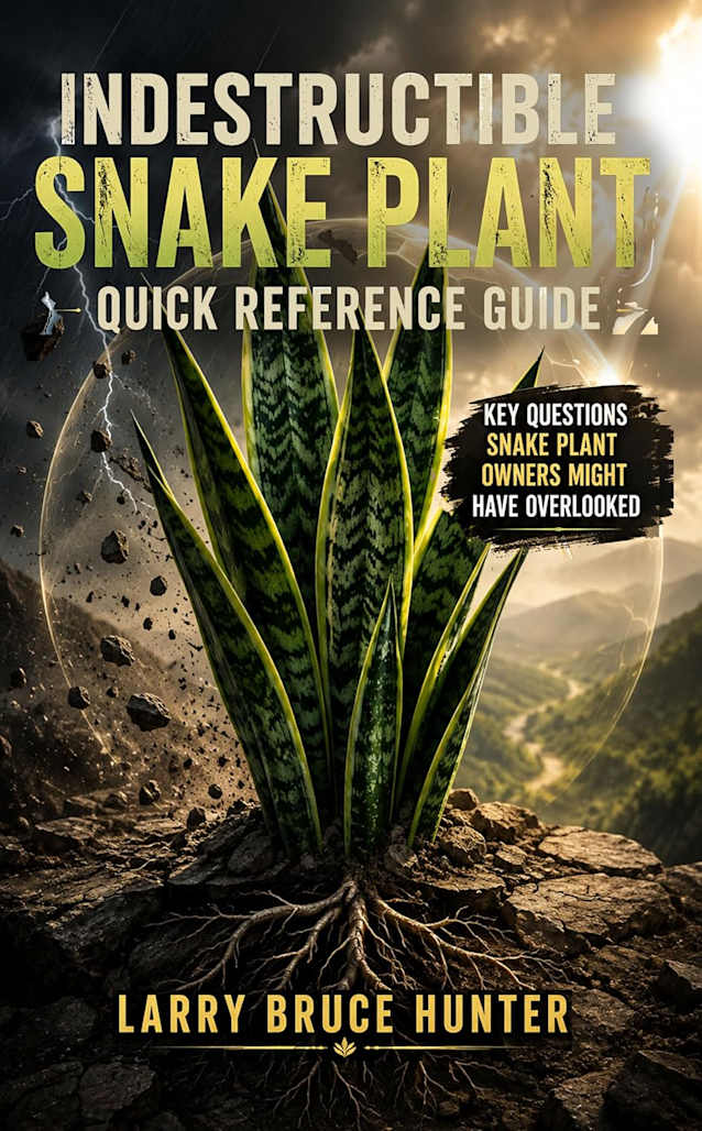 Snake Plant Quick Reference Guide For The Indestructible: