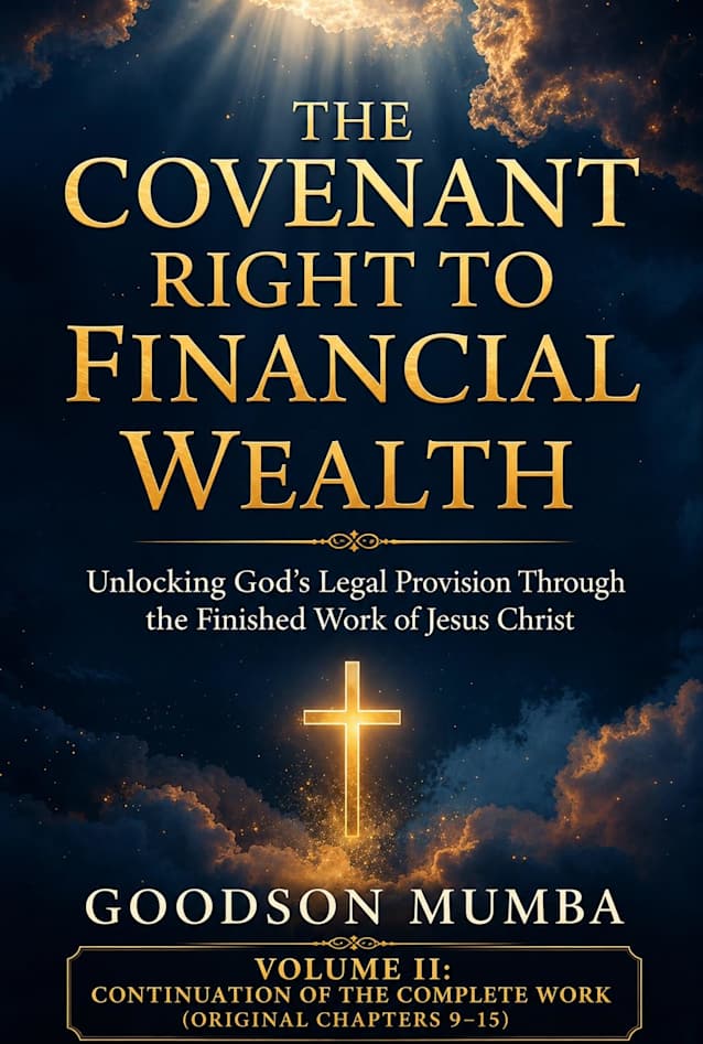 THE COVENANT RIGHT TO FINANCIAL WEALTH : Unlocking God’s Legal Provision Through the Finished Work of Jesus Christ