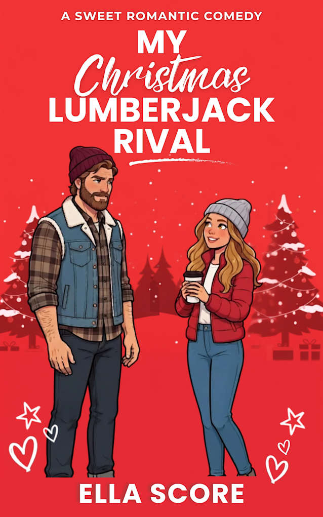 My Christmas Lumberjack Rival: A Sweet Small Town Christmas Romantic Comedy Novella (Heartstring Hill)