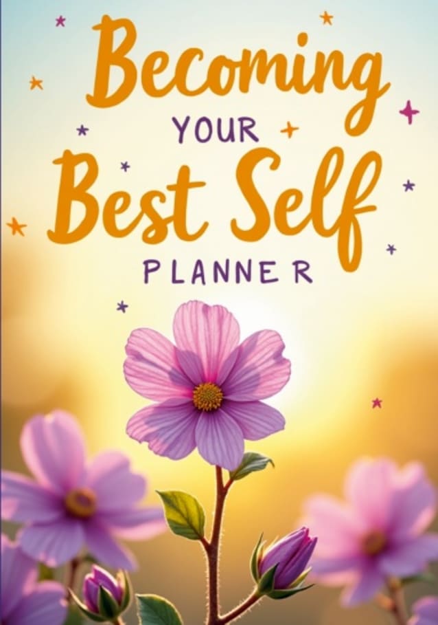 Becoming Your Best Self Planner - Lilac Edition (A4 Hardcover, 53Pages) 