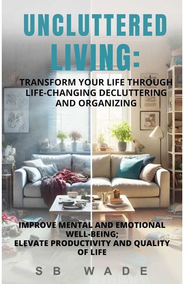Uncluttered Living: Transform Your Life Through Life Changing Decluttering and Organizing: Improve Mental and Emotional Well Being, Elevate Productivity and Quality of Life