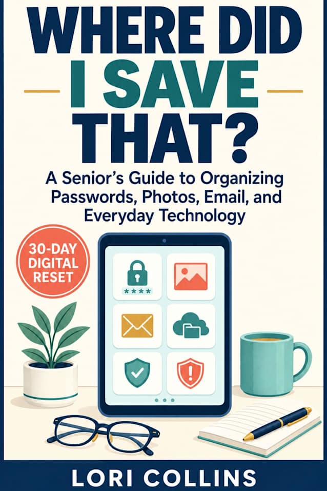 Where Did I Save That? : A Senior’s Guide to Organizing Passwords, Photos, Email and Everyday Technology