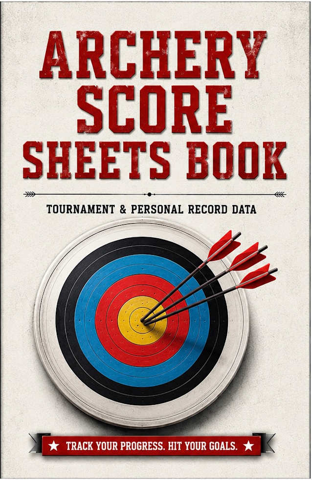 Archery Score Sheets Book