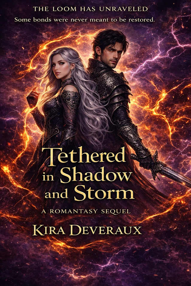 Tethered in Shadow and Storm: They restructured their bond. Now they must save reality itself. (The Tethered Trilogy Book 2)