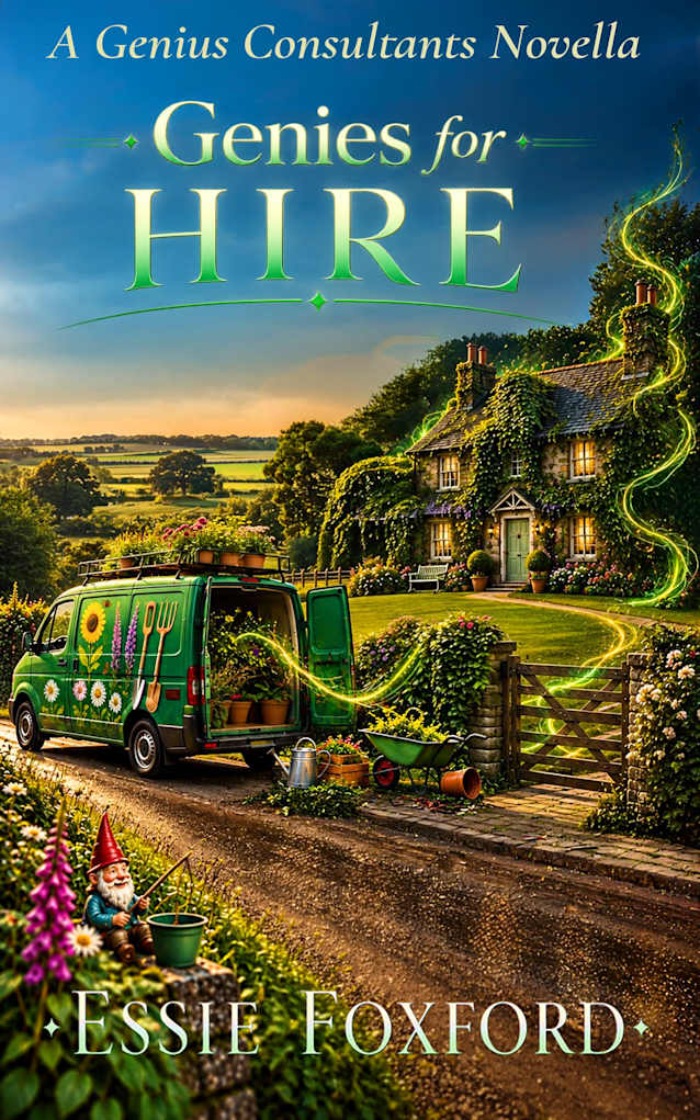 Genies for Hire: A Humorous Fantasy Adventure (Genius Consultants)