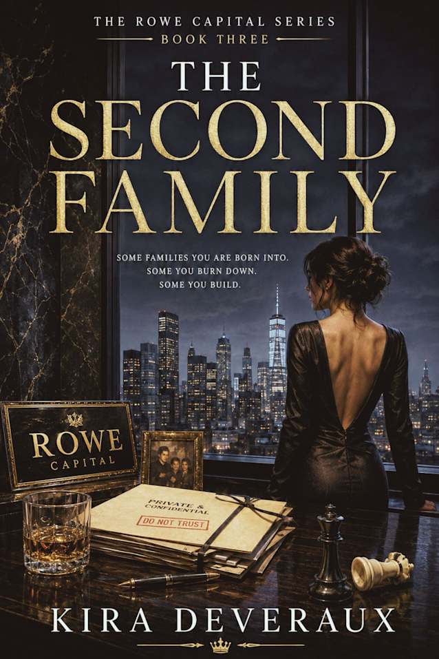 The Second Family: He was hired to catch her. He’s a name in her file. (The Rowe Capital Series Book 3)