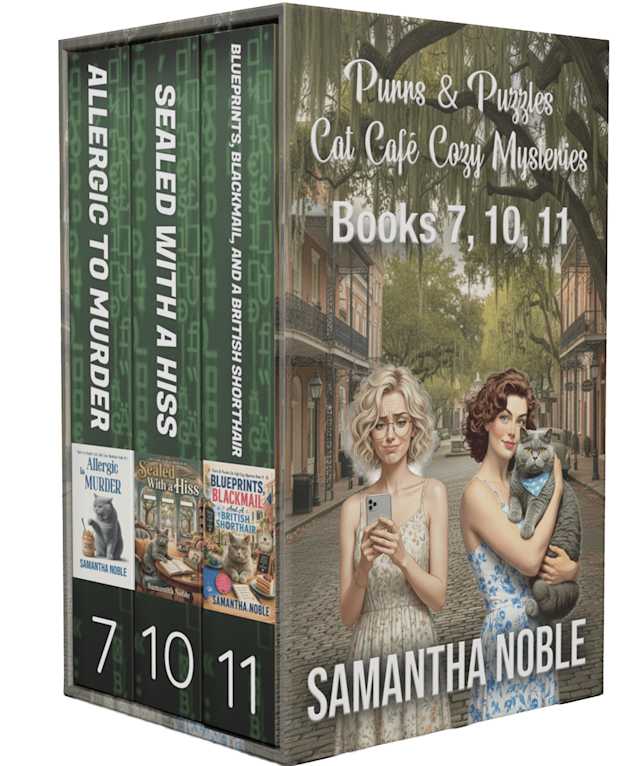 Purrs & Puzzles Cat Café Cozy Mysteries: Books 7, 10, 11 (Purrs and Puzzles Cat Café Cozy Mysteries)