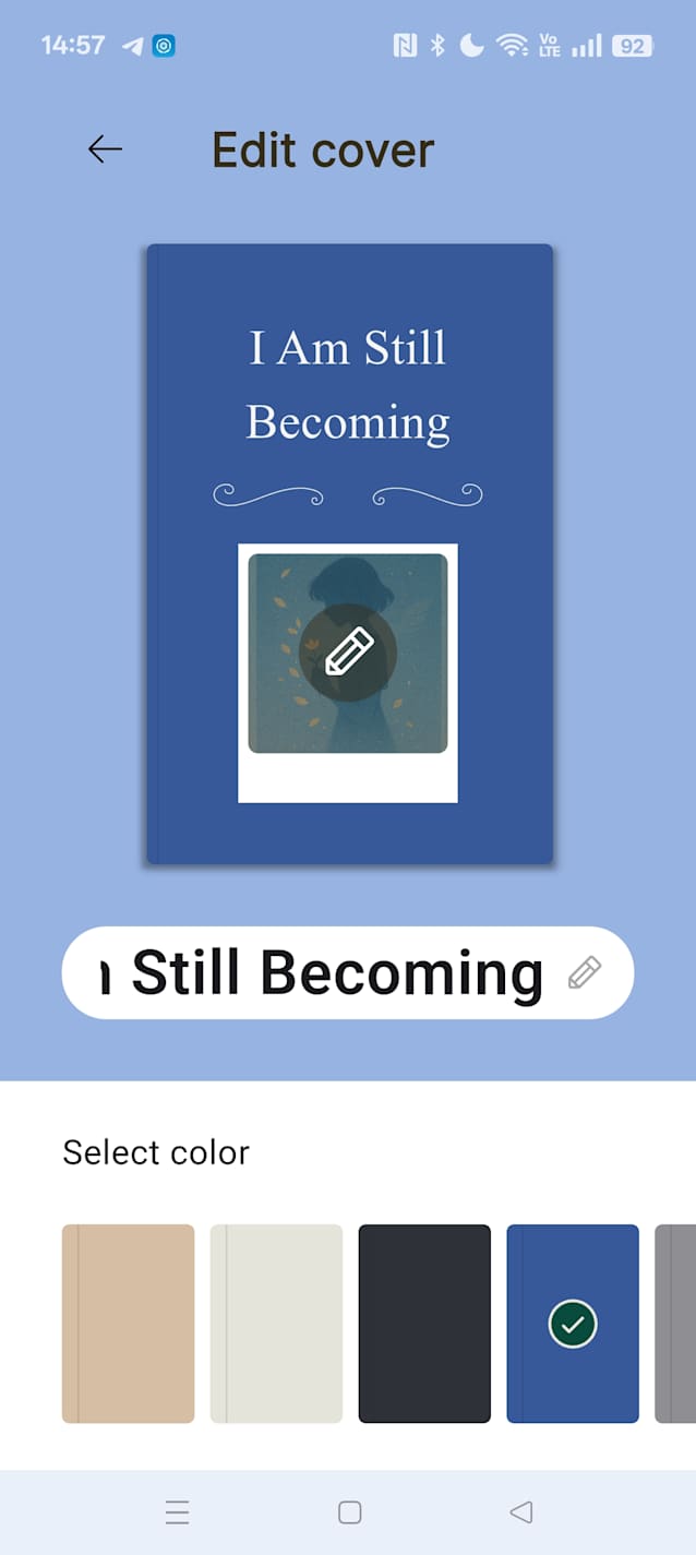 I Am Still Becoming 