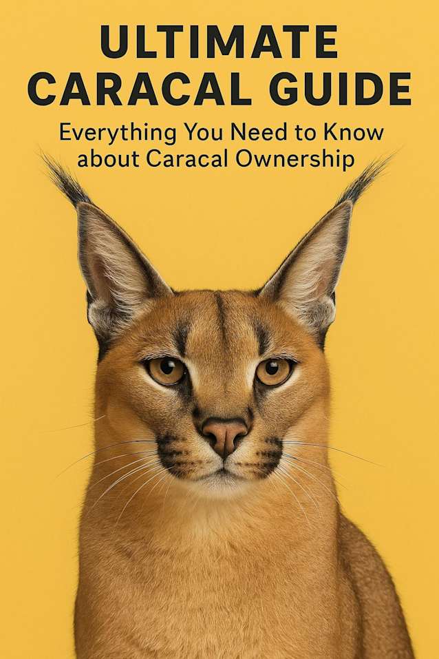 Ultimate Caracal Guide : Everything You Need to Know About Caracal Ownership