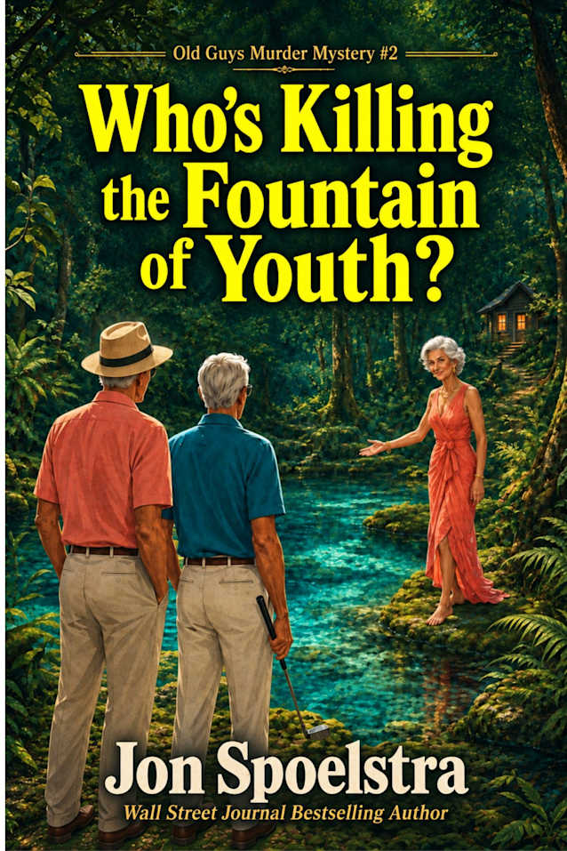 Who’s Killing the Fountain of Youth?: (Old Guys Murder Mystery #2)