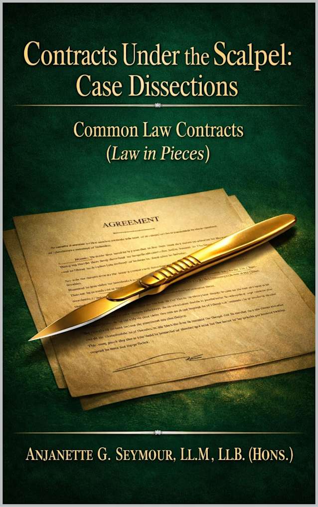 Contracts Under the Scalpel: Case Dissections : Common Law Contracts (Law in Pieces Series) (Law in Pieces: Quick Study Snippet Book 11)