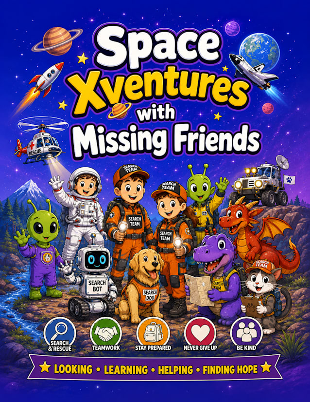 Space Xventures with Missing Friends