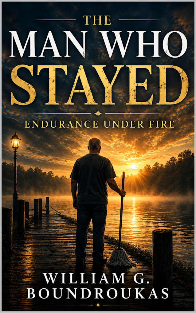 The Man Who Stayed: Endurance Under Fire (The Staying Works Book 1)