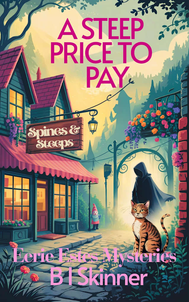 A Steep Price to Pay: A Paranormal Cozy Mystery (Eerie Estes Mysteries Book 2)