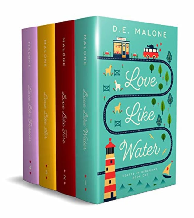 Hearts in Hendricks Collection: Sweet, Small-Town Romances, Books 1-4