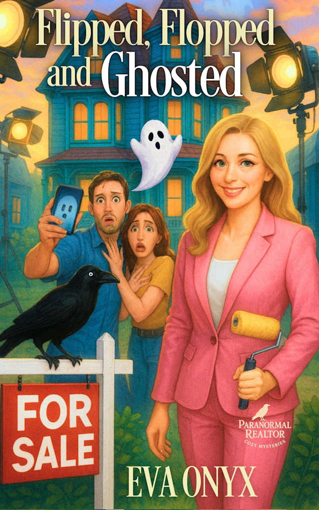 Flipped, Flopped and Ghosted (Paranormal Realtor Cozy Mysteries Book 6)
