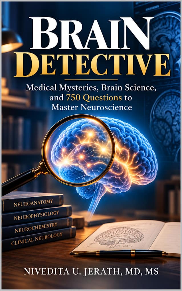BRAIN DETECTIVE: Medical Mysteries, Brain Science, and 750 Questions Every Future Doctor Should Know (Neuromuscular Expert Series)