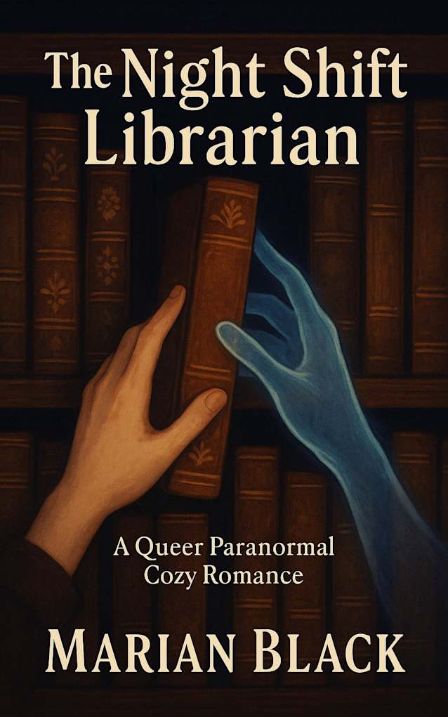The Night Shift Librarian: A Queer Paranormal Cozy Romance
