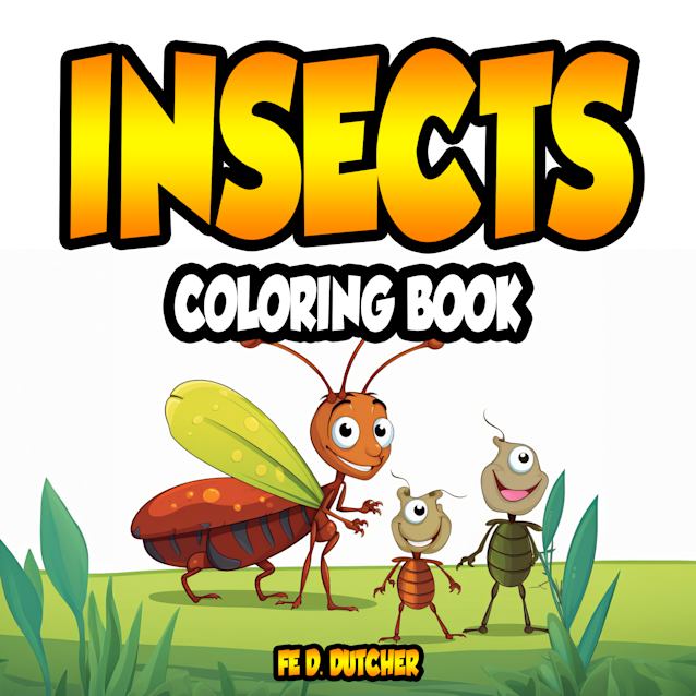 Insects Coloring Book