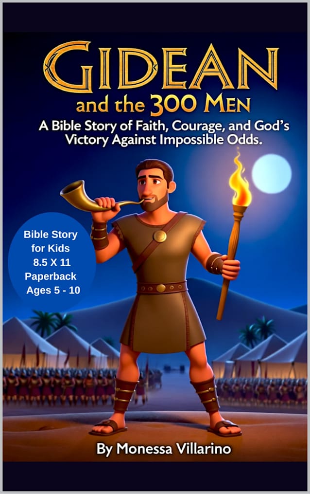 Gideon and the 300 Men: A Bible Story of Faith, Courage, and God’s Victory Against Impossible Odds | Ebook Edition | Bible Stories for Kids Ages 5-10