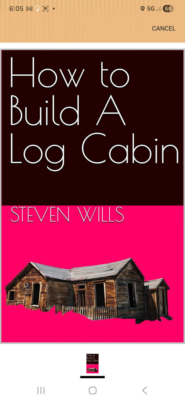 How to build a log cabin by Steven wills 
