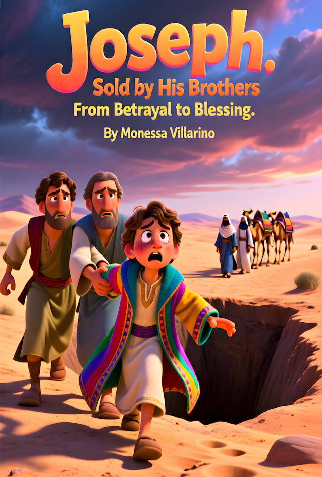 Joseph Sold by His Brothers From Betrayal to Blessing | Children's Bible Story for Kids Ages 7-12 | Paperback | 6x9