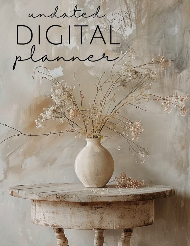Faith-Inspired Digital Planner – Daily Devotional & Goal Planner for Christian Women