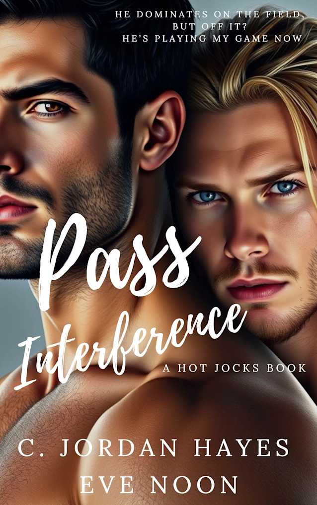 Pass Interference: A Steamy Hot M/M Straight-To-Gay First Time College Romance with A Bratty Quarterback and Dominant Professor (Hot Jocks Book 1)