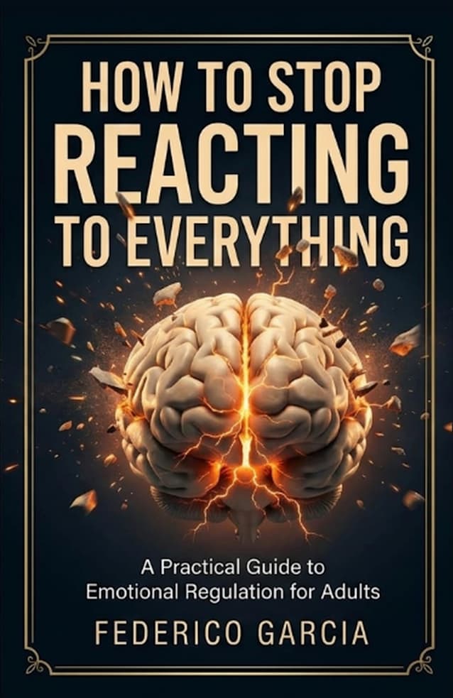 How To Stop Reacting to Everything. A Practical Guide to Emotional Regulation for adults: 