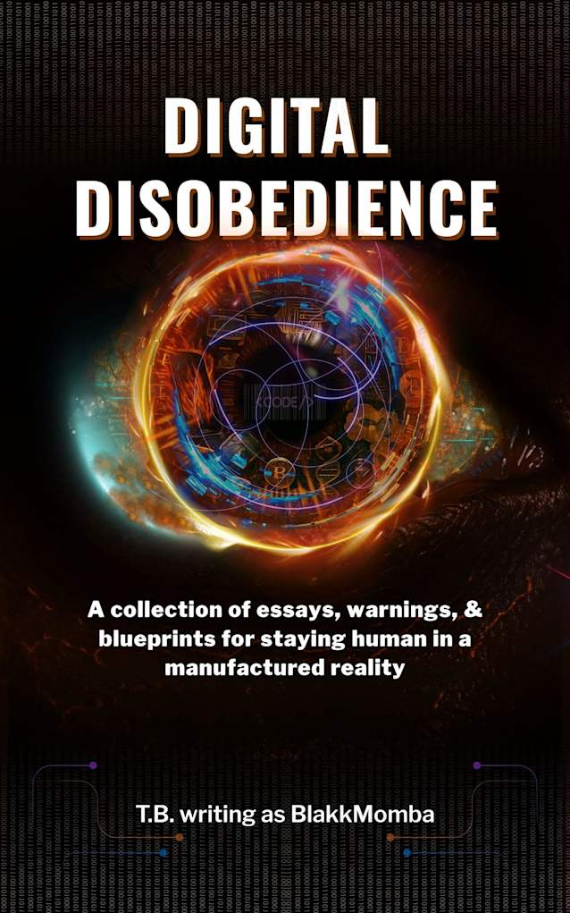 DIGITAL DISOBEDIENCE: A collection of essays, warnings, and reflections on staying human in a manufactured reality